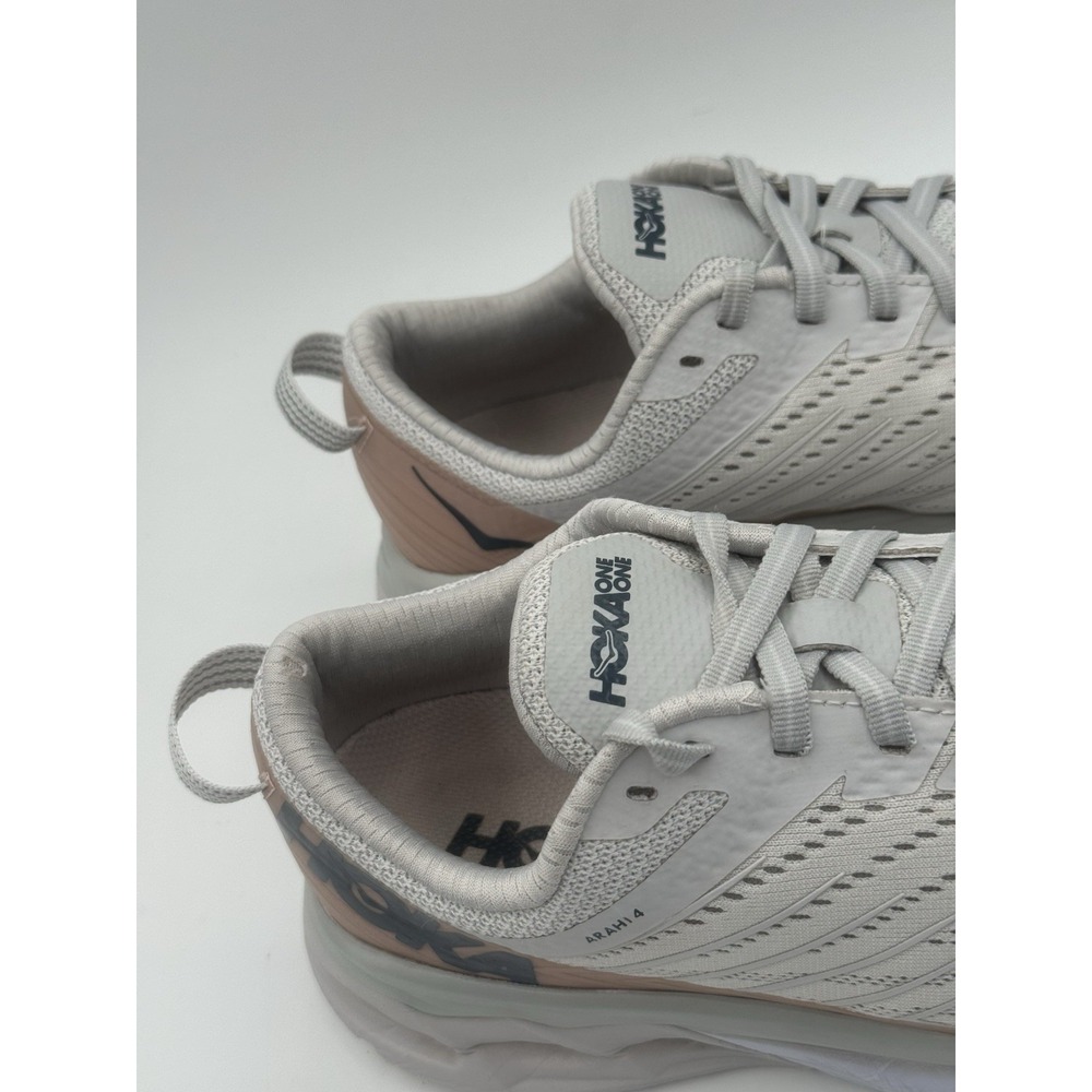 Hoka One One Arahi 4 Women's Running Walking Shoes Nimbus Cloud LunarRock Sz 8.5 - Picture 5 of 16